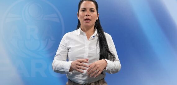 Yorgina Alvarado y Gilberth Díaz, dirigentes enfrentados por la representación del SEC en Costa Rica