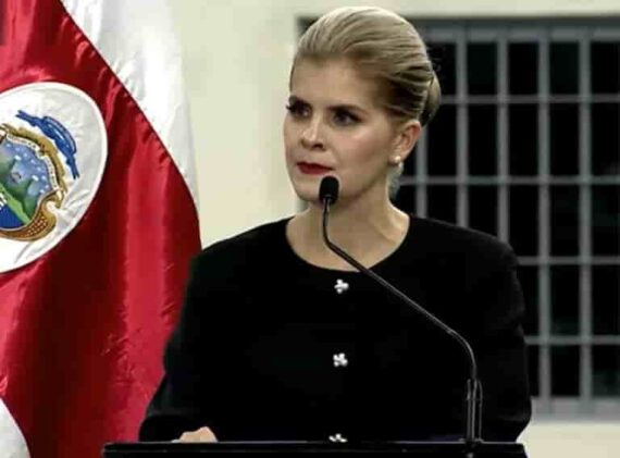 Laura Fernández en el Centro de Alta Contención contra el Crimen Organizado (CACCO), inaugurado en Costa Rica en octubre de 2026.